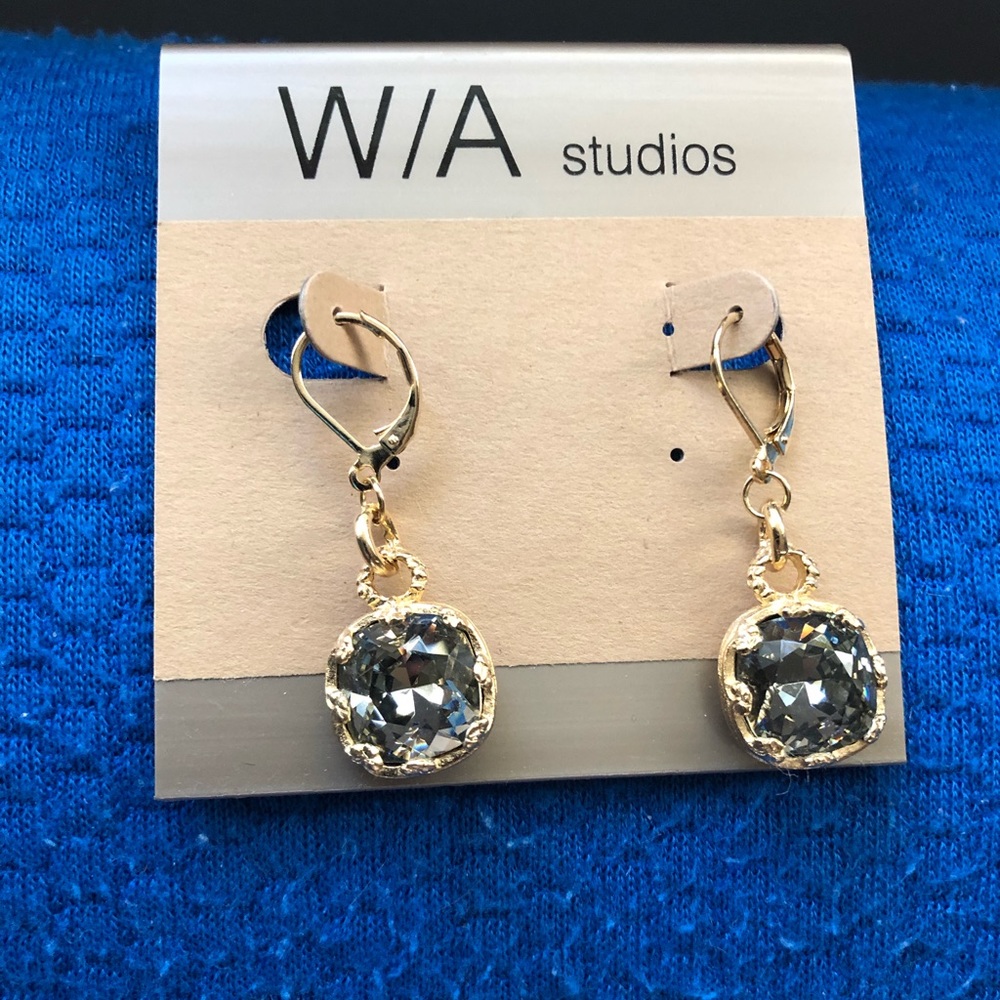 W/A studios drop earrings